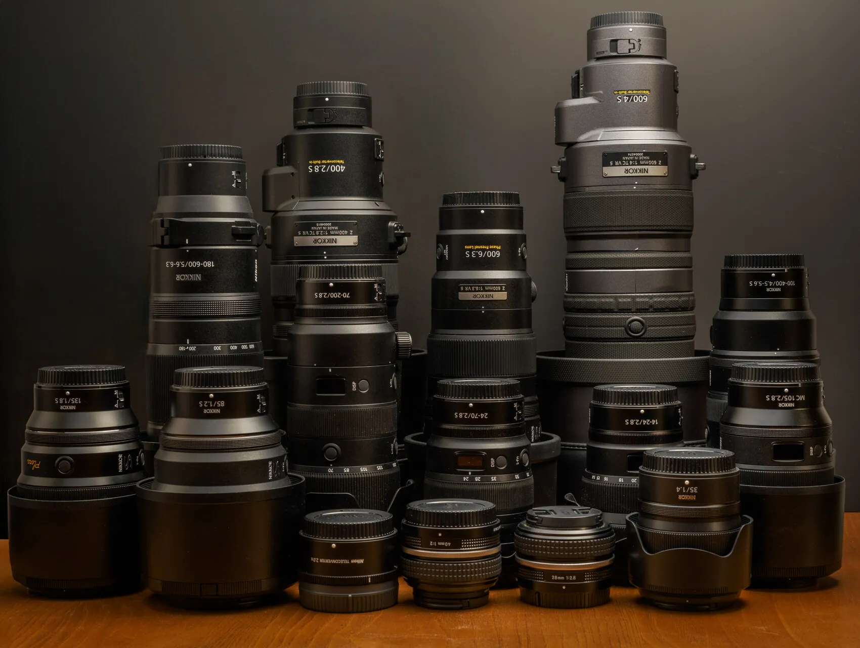 NIKKOR レンズ群「相棒たち」